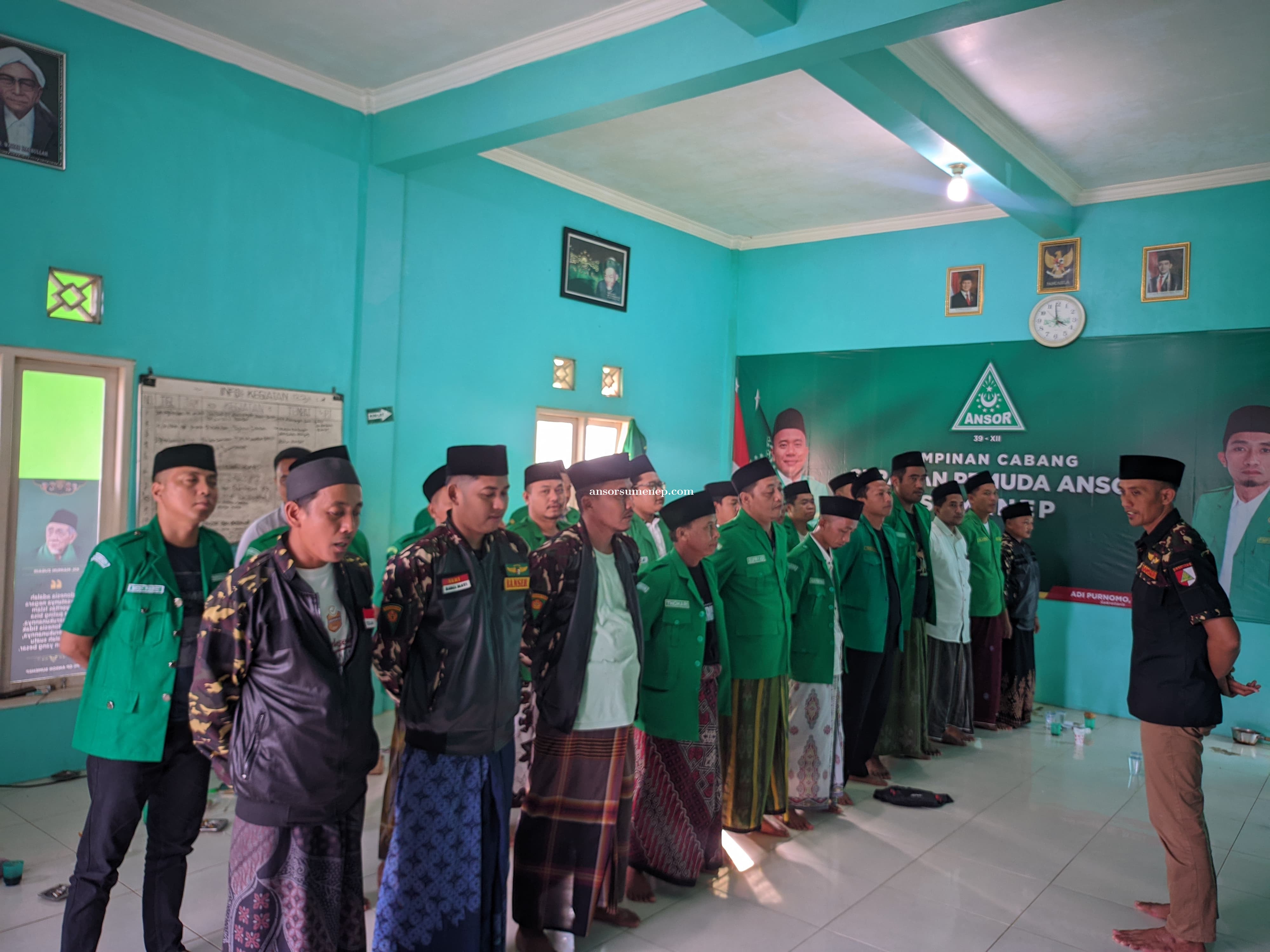 Pimpinan Cabang GP Ansor Sumenep Siapkan Gugus Tugas dan Pemetaan Wilayah Rawan Bencana Di Sumenep